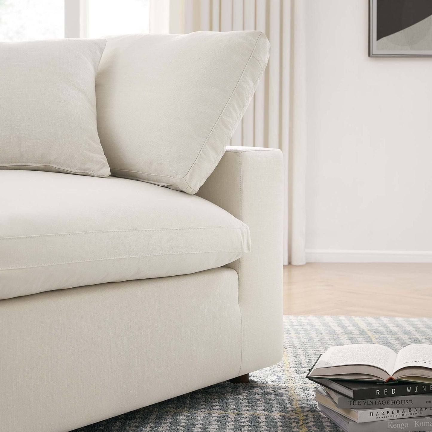 Haven 3 Seater Sectional Sofa, Beige