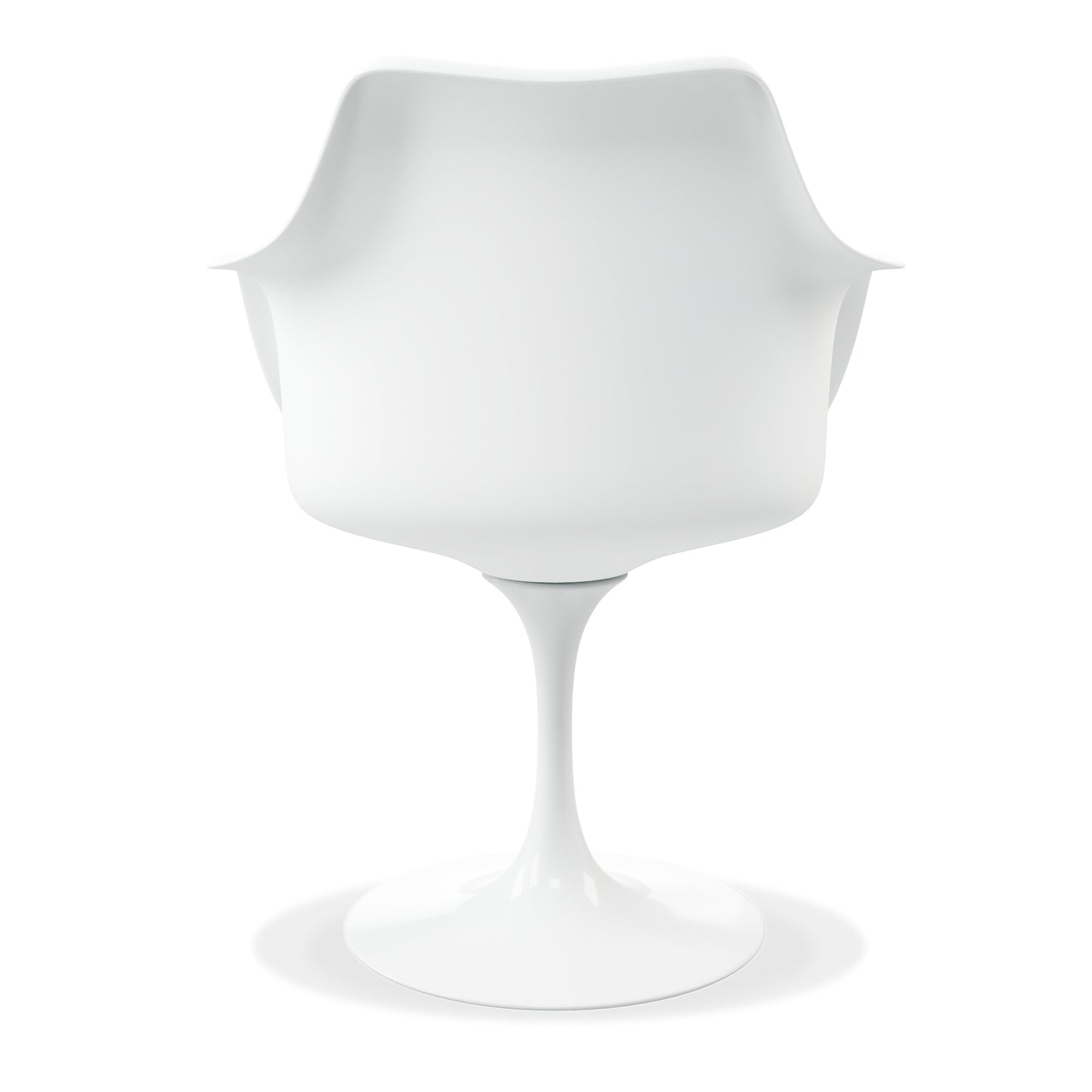 Tulip Swivel Armchair, Black