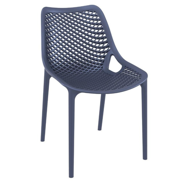 Nami Dining Chair, Dark Gray