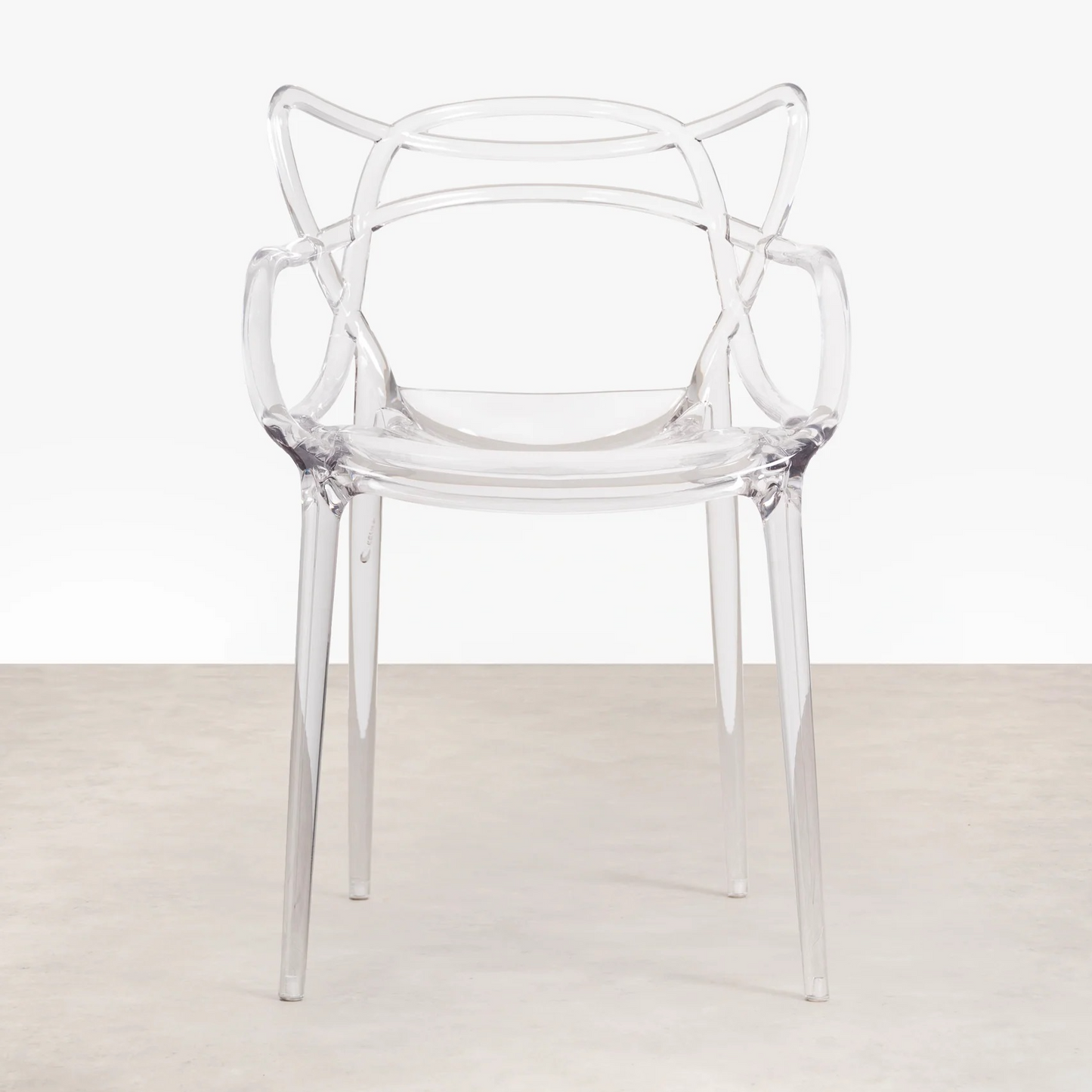 Masters Dining Chair, Clear