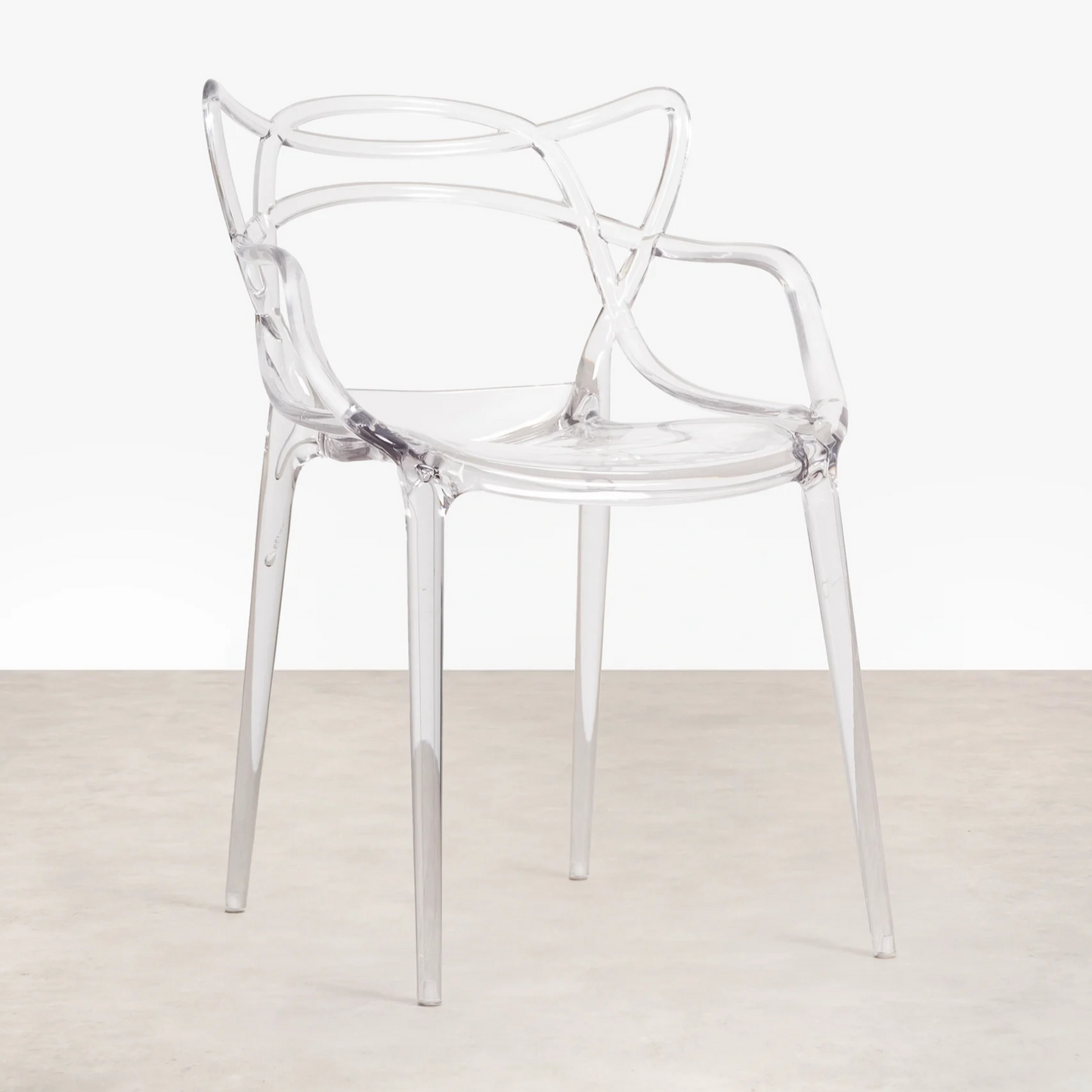 Masters Dining Chair, Clear