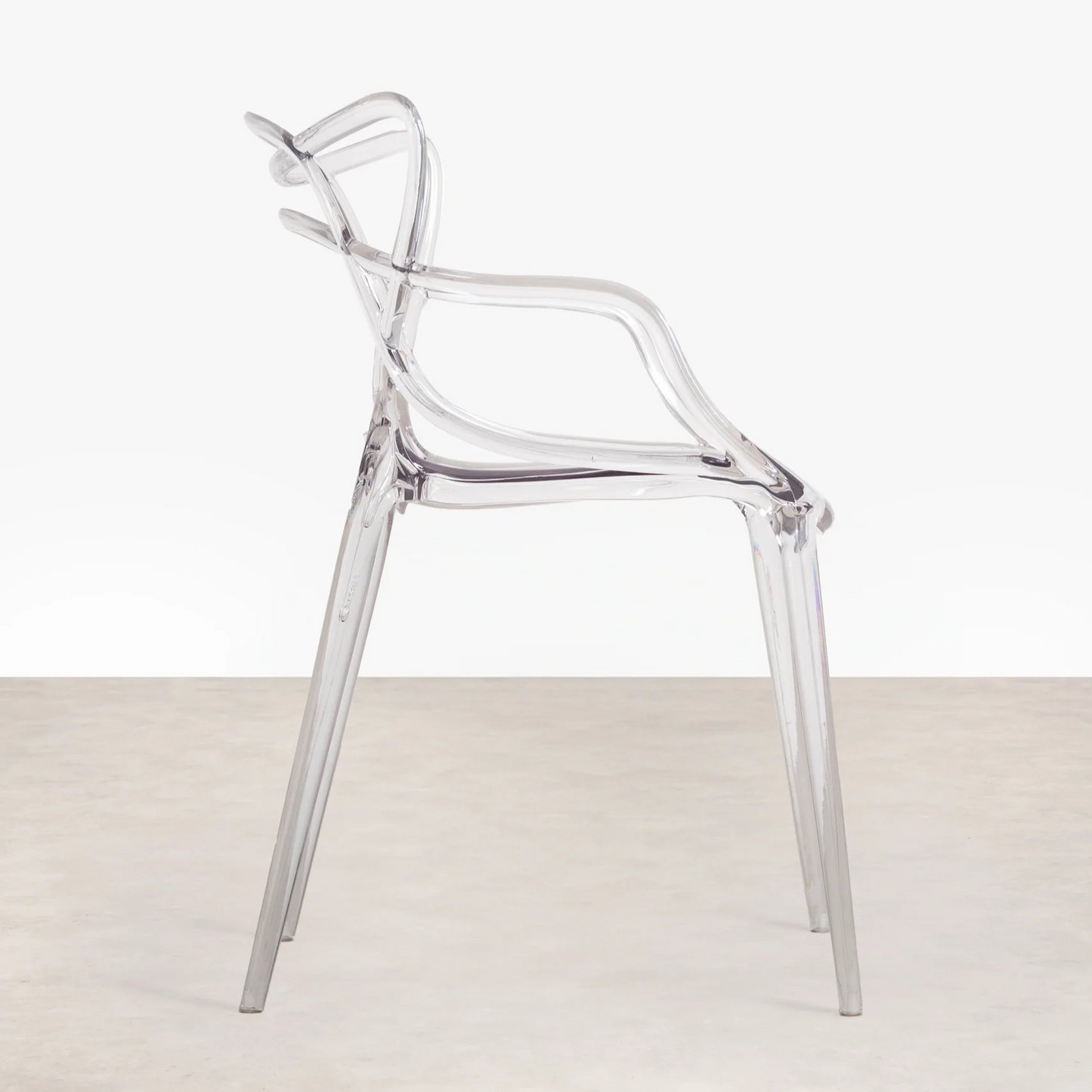 Masters Dining Chair, Clear