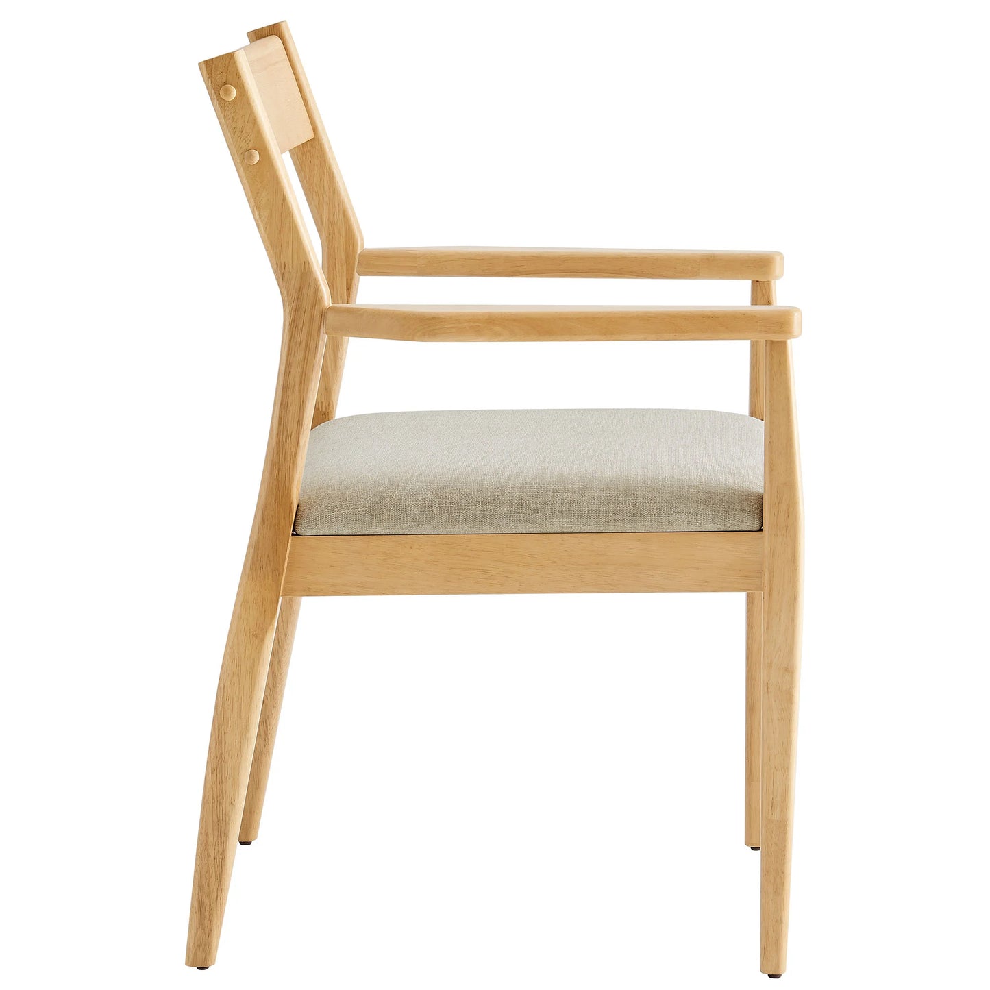Jaiden Fabric Dining Chair, Natural