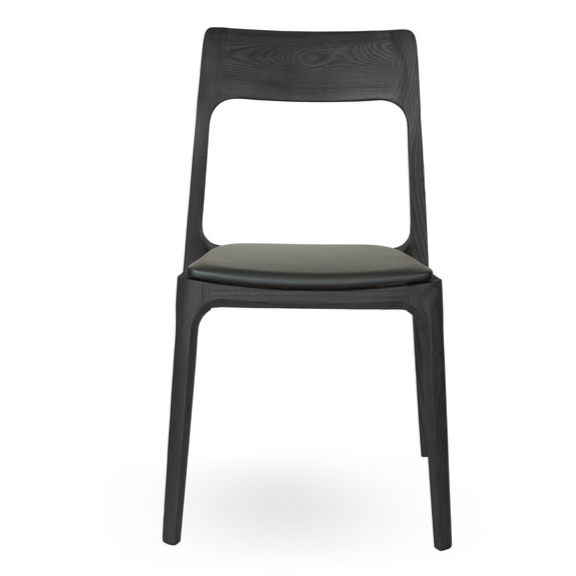 H Dining Chair, Black