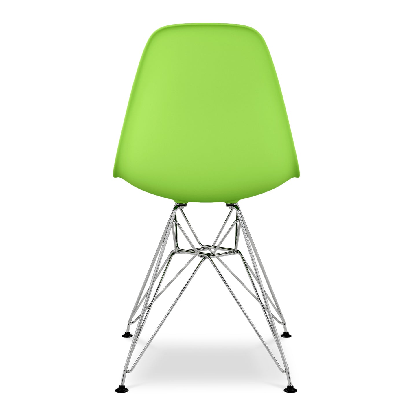 Eiffel Chair With Steel Legs, Green