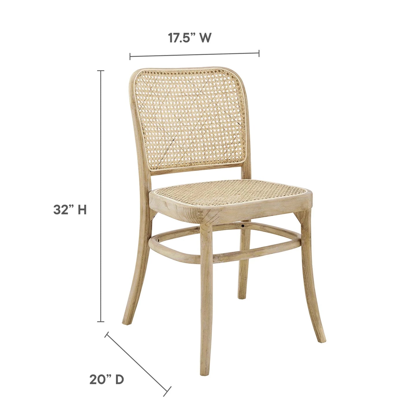 Cassie Dining Chair, Natural