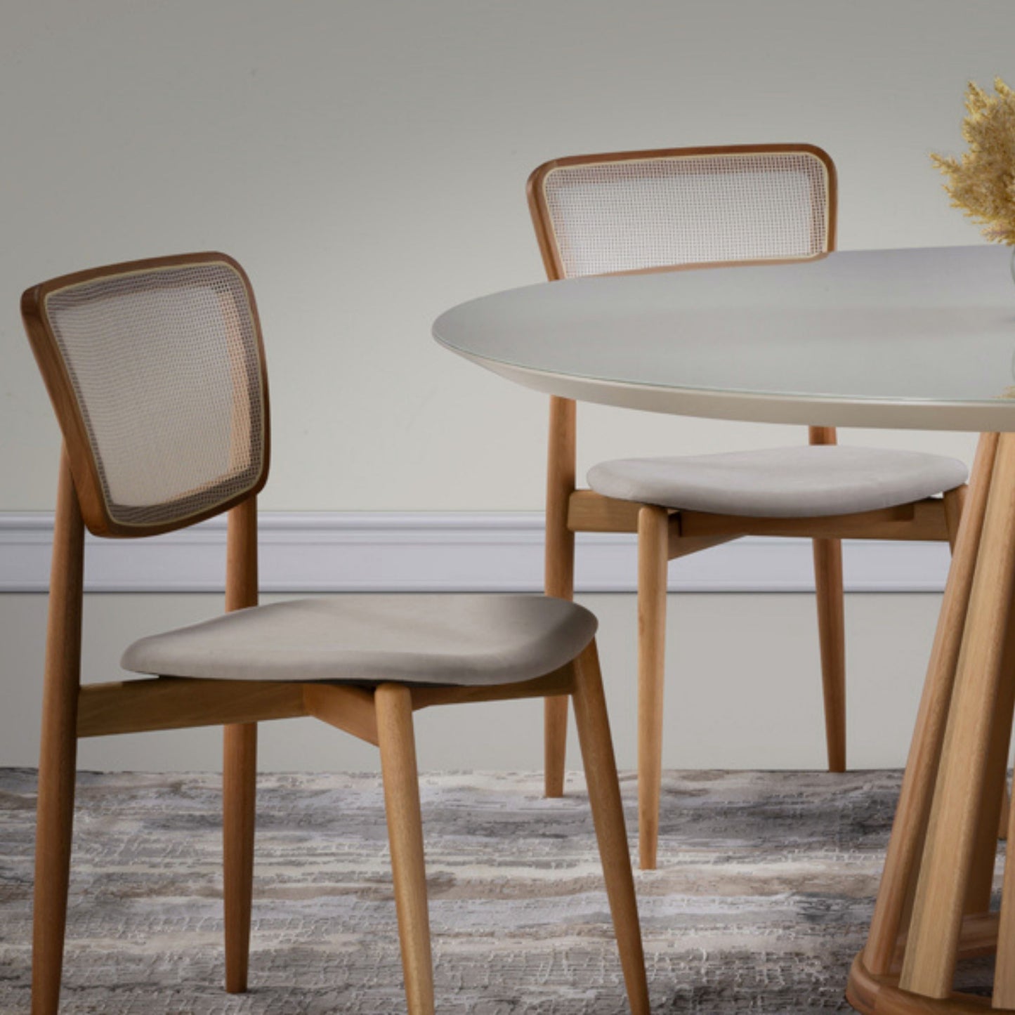 Cesca Dining Chair, Walnut