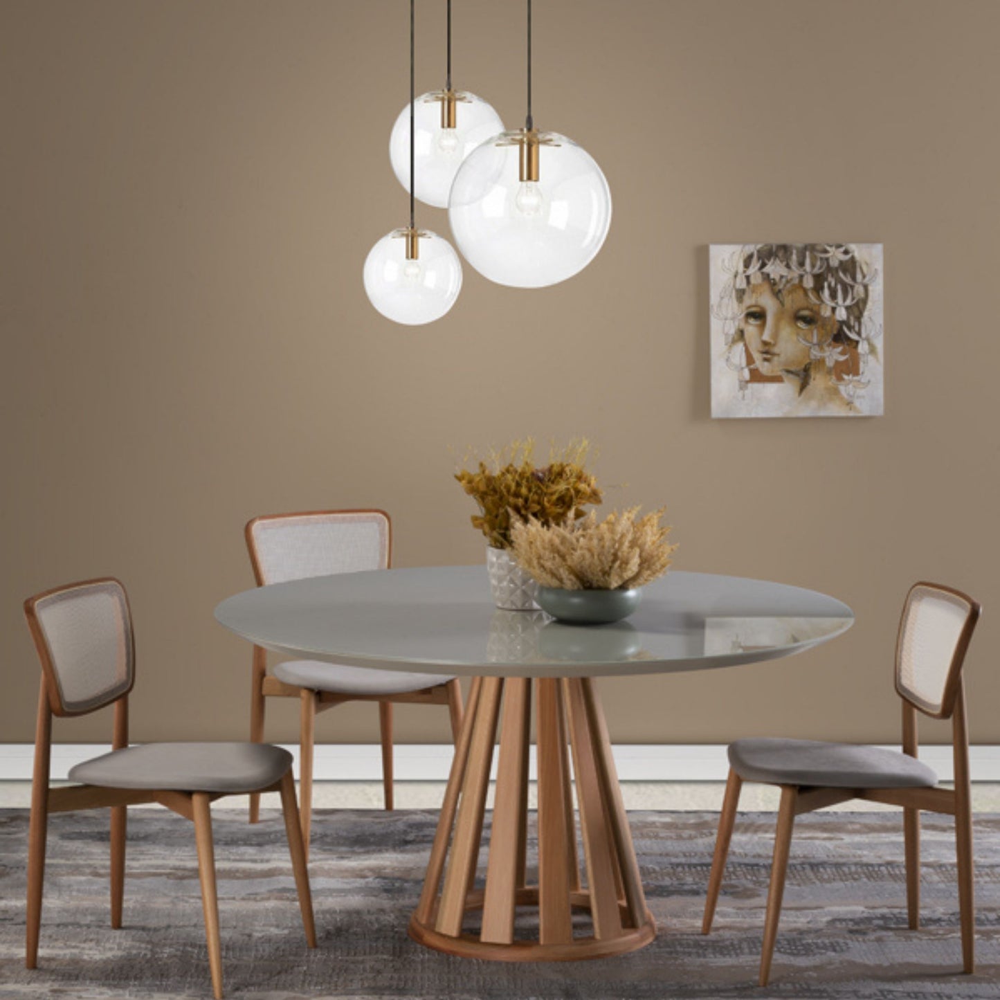 Cesca Dining Chair, Walnut