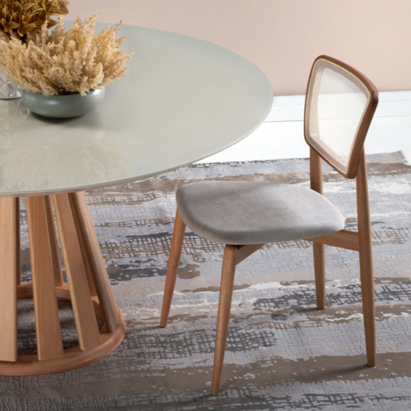 Cesca Dining Chair, Walnut