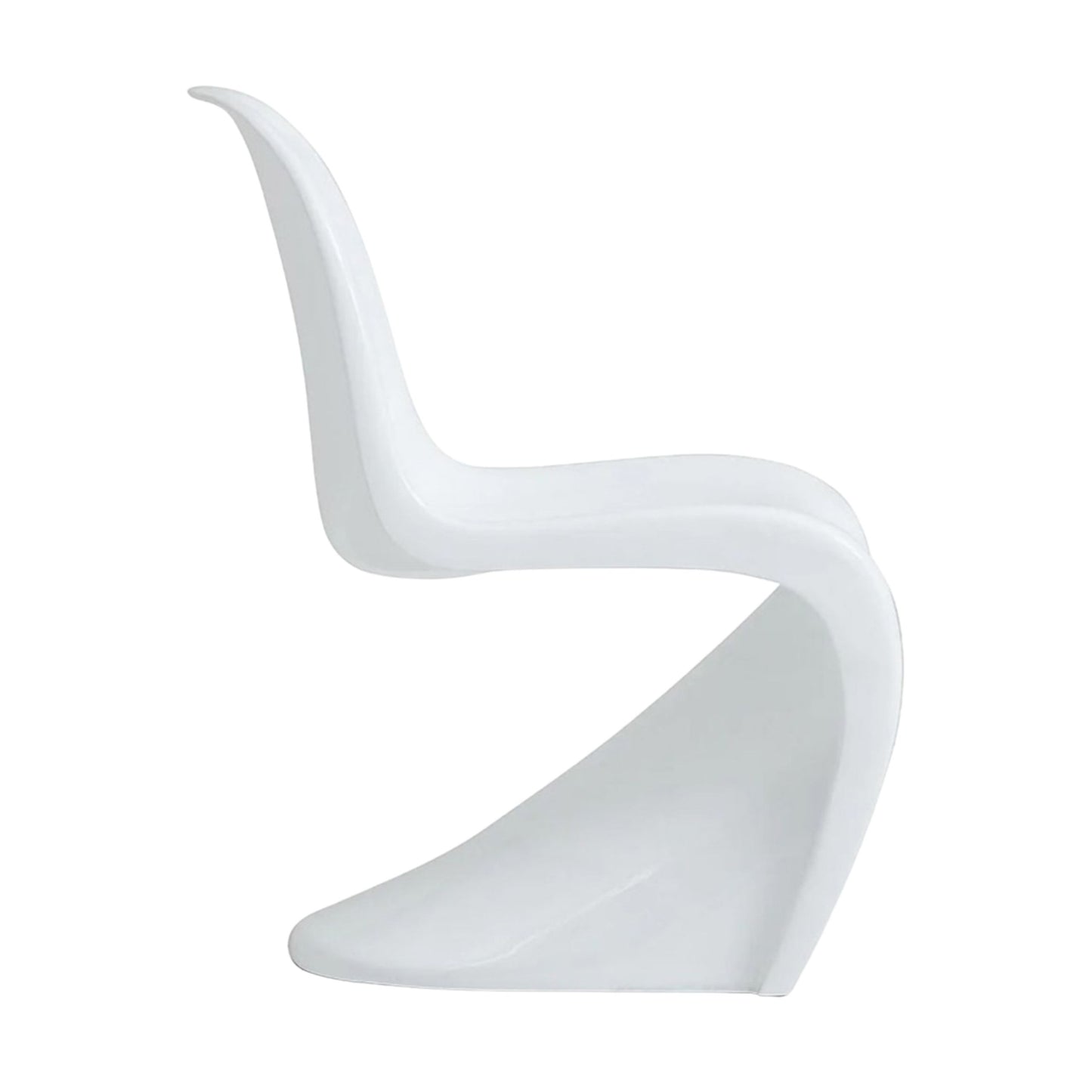 Wave Chair - White, Glossy