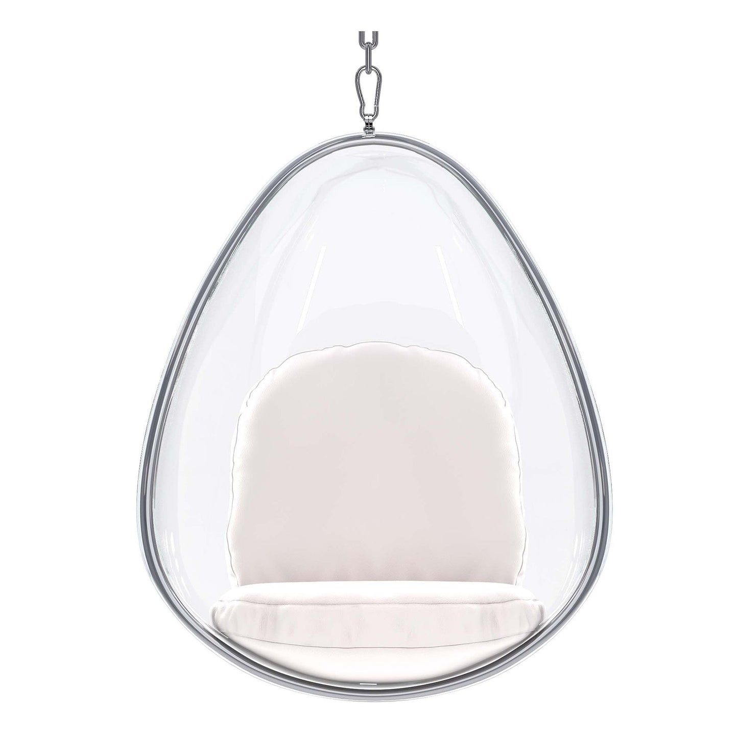Scoop Hanging Chair, White