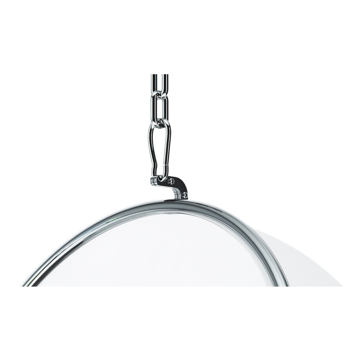 Scoop Hanging Chair, White