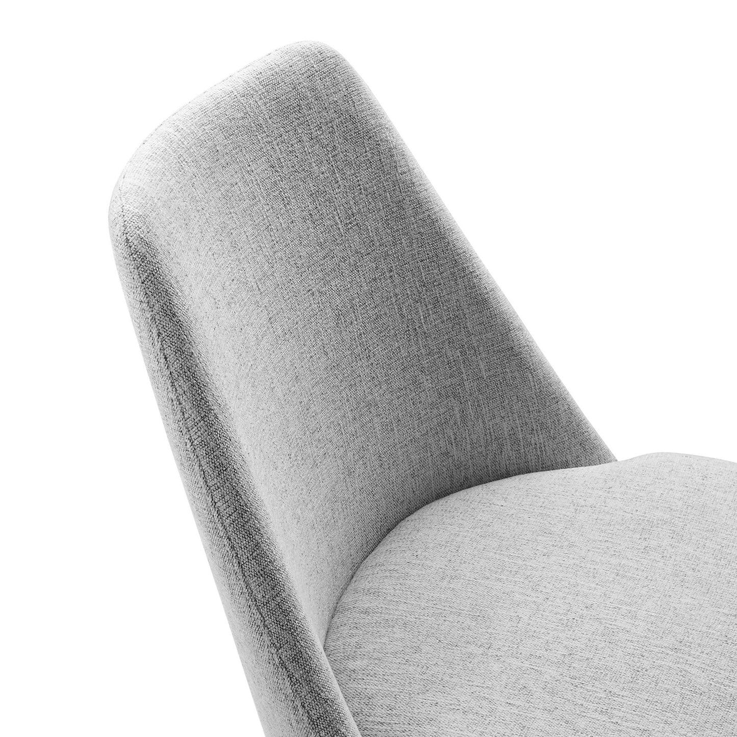 Rose Swivel Side Chair, Light Gray