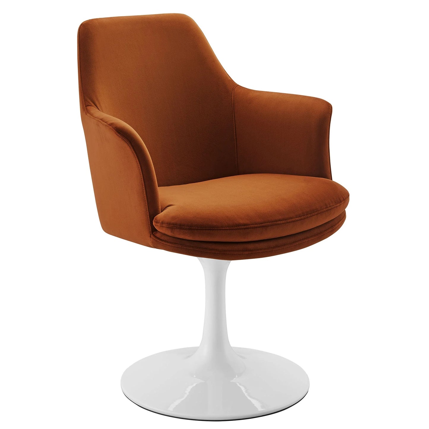 Rose Swivel Armchair, Tan