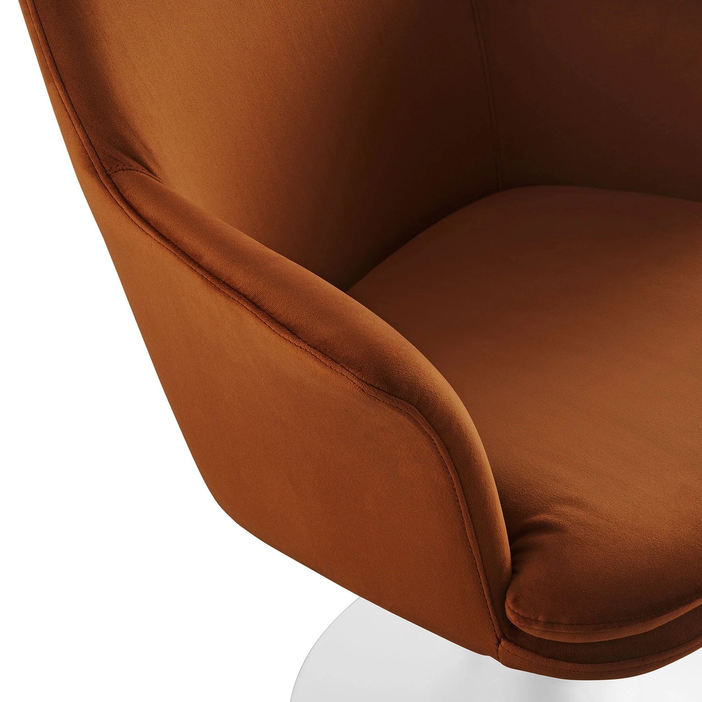 Rose Swivel Armchair, Tan