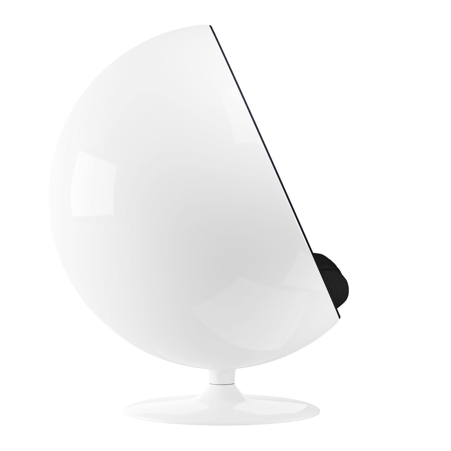 Globe Chair, Black and White
