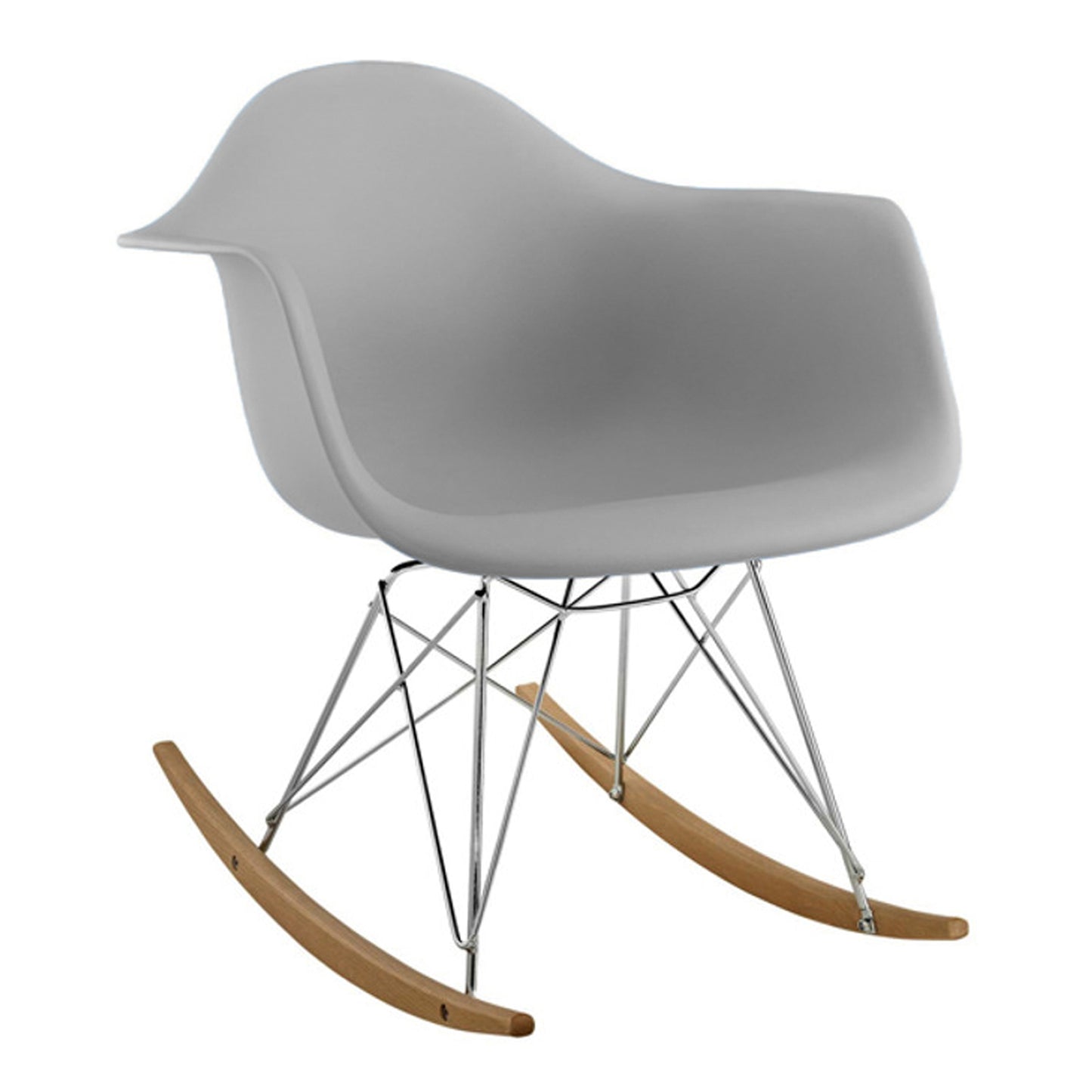 Eiffel Rocker Chair, Gray