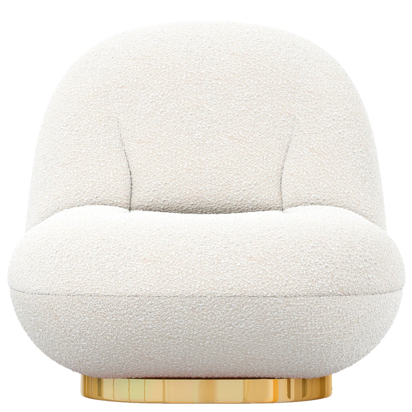 Breeze Swivel Chair, Gold