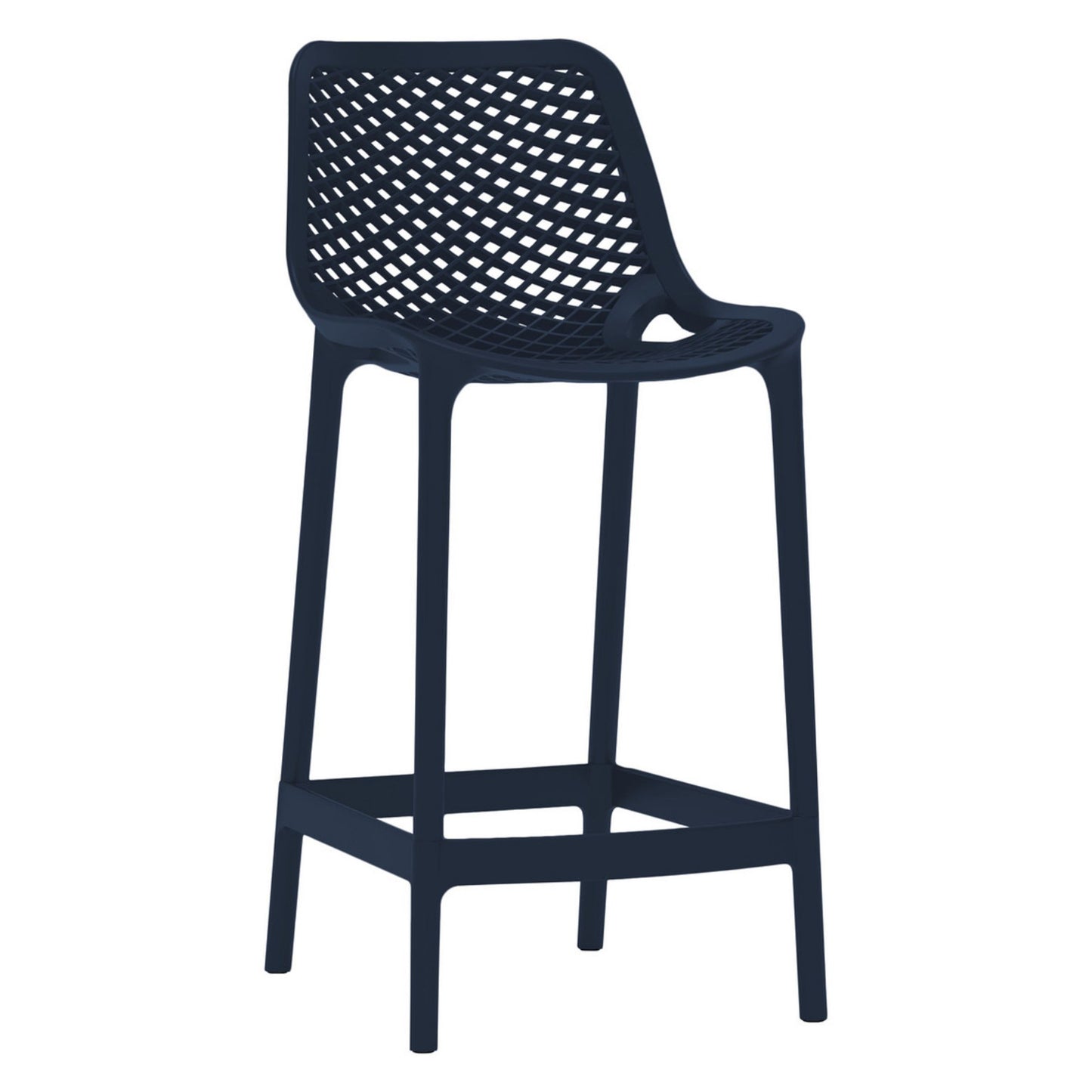 Nami Bar Stool, Navy Blue
