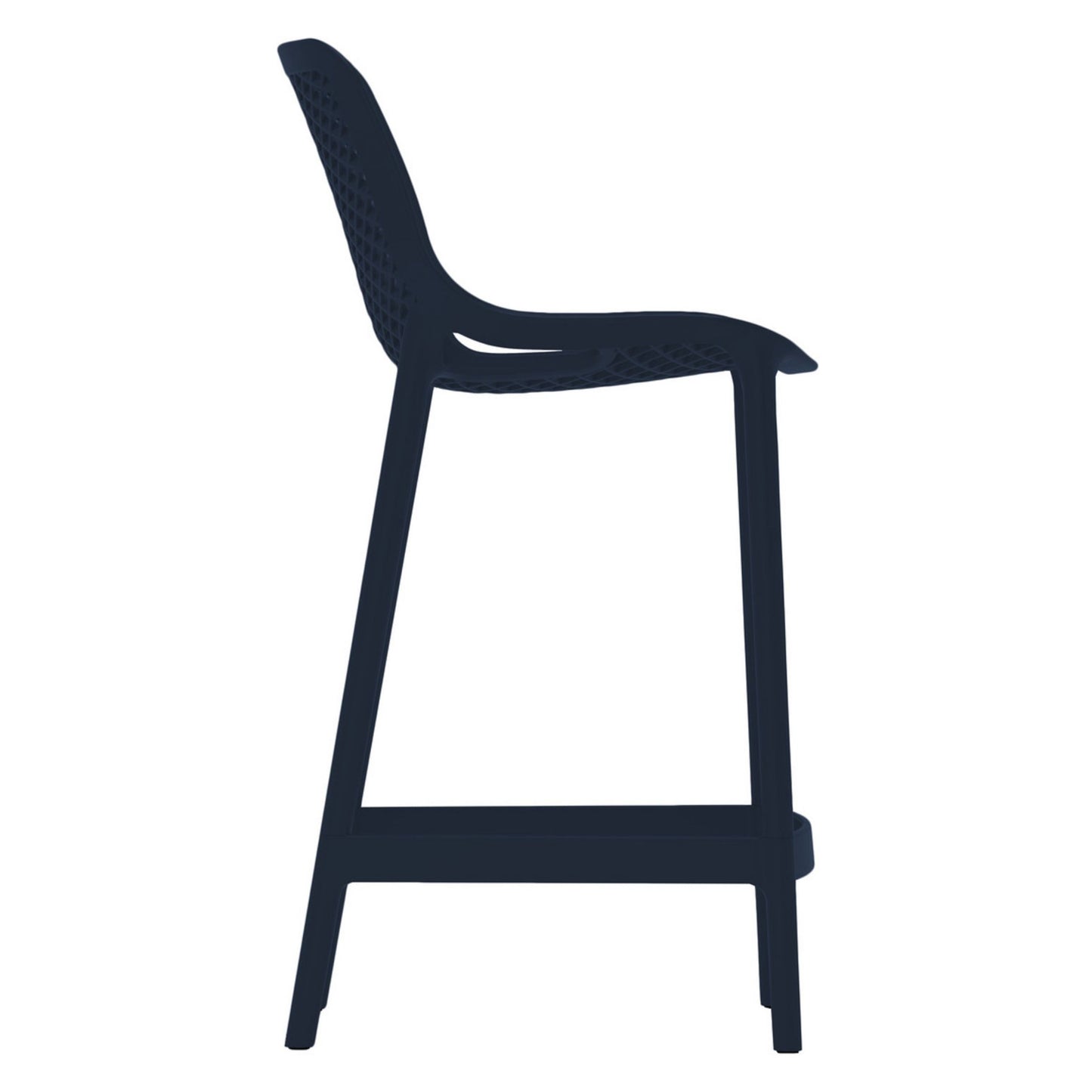 Nami Bar Stool, Navy Blue