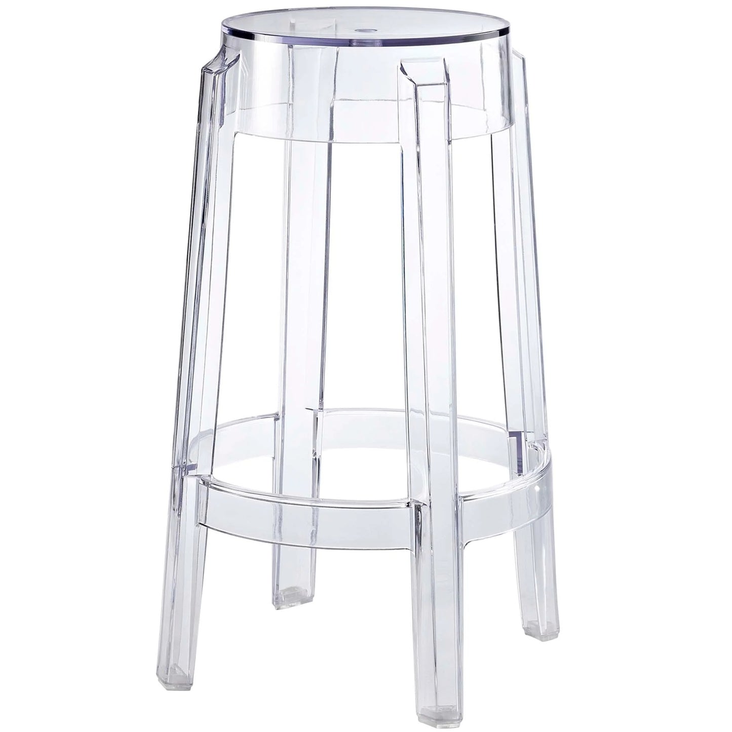 Ghost Counter Stool, Clear
