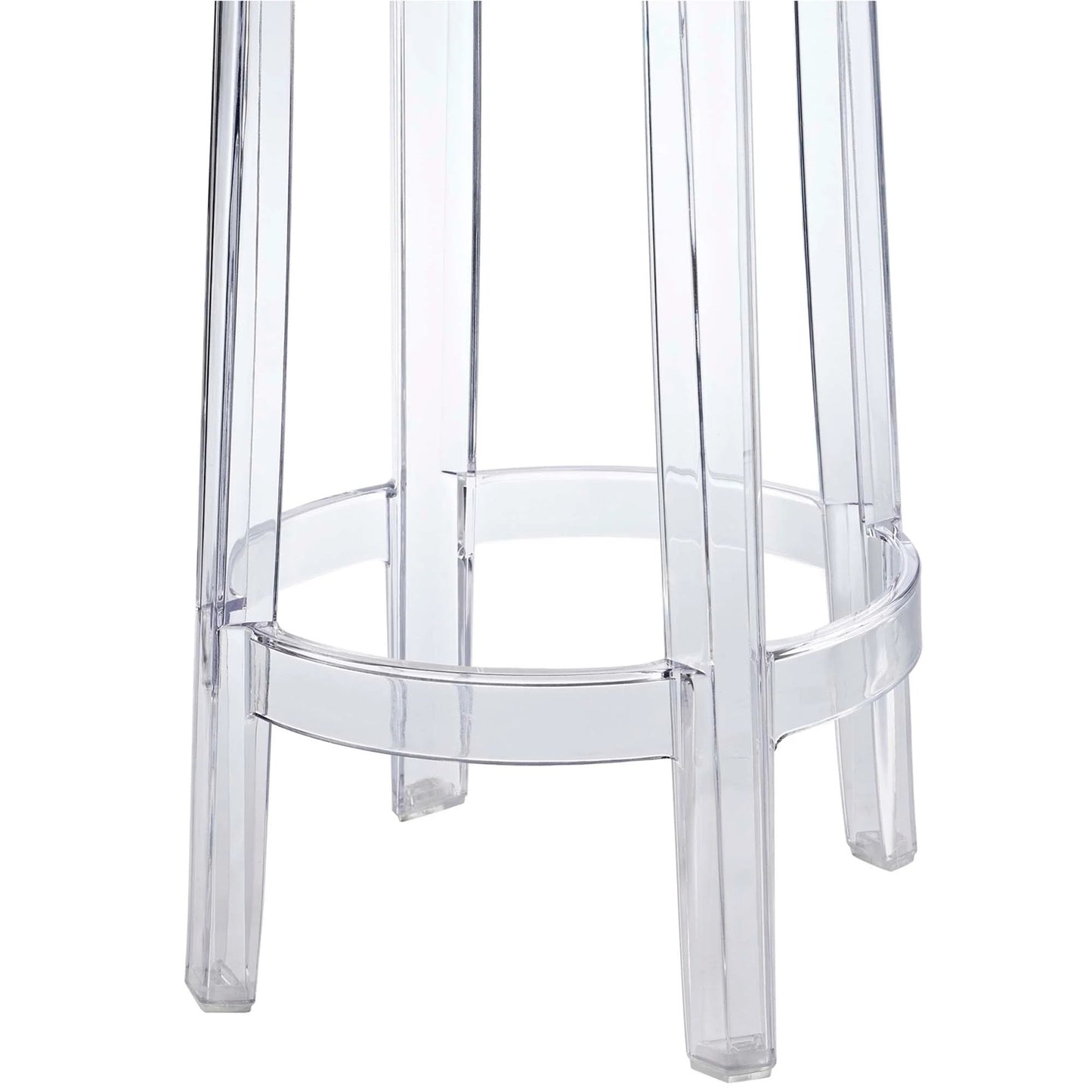 Ghost Counter Stool, Clear