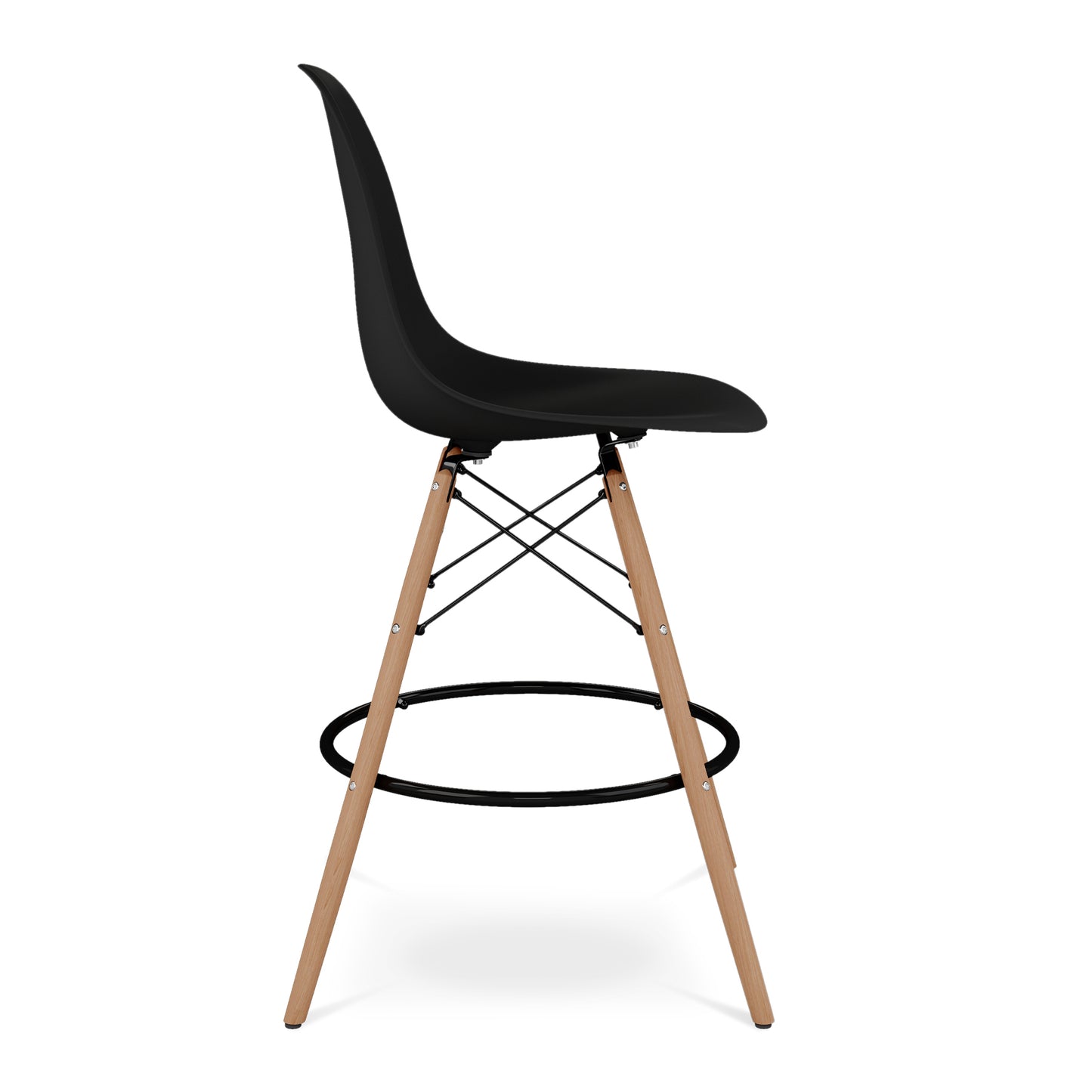 Eiffel Counter Stool, Black