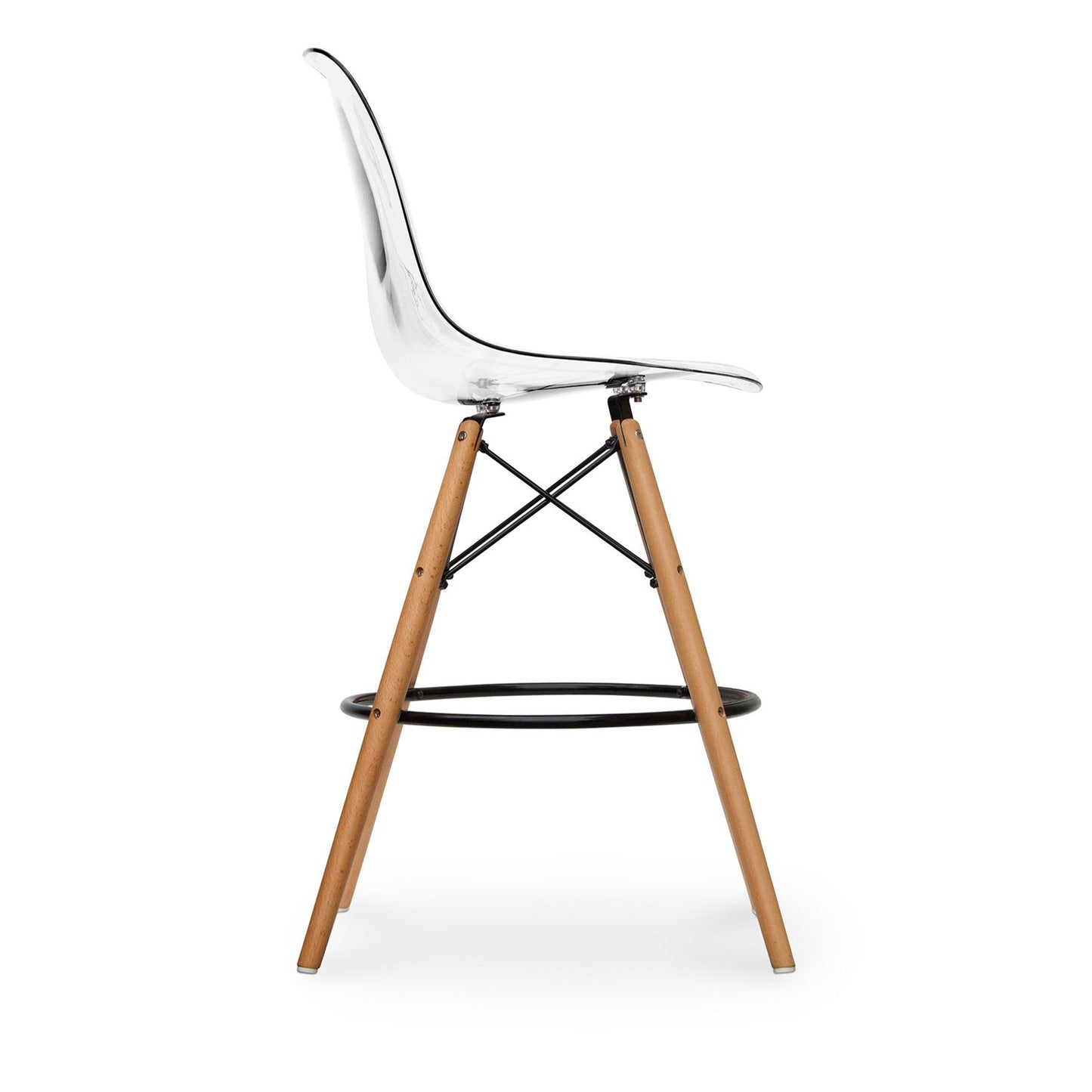 Eiffel Counter Stool, Clear