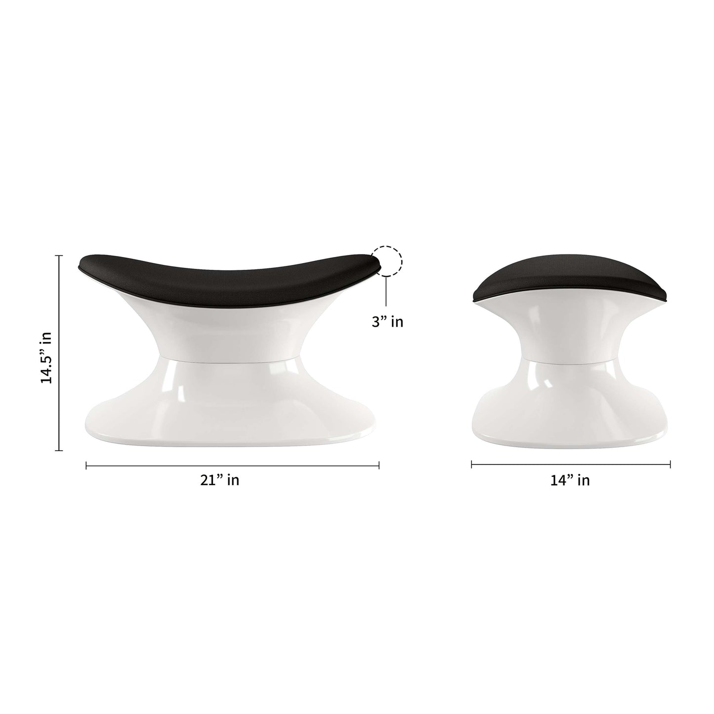 Alpha Ottoman, Black