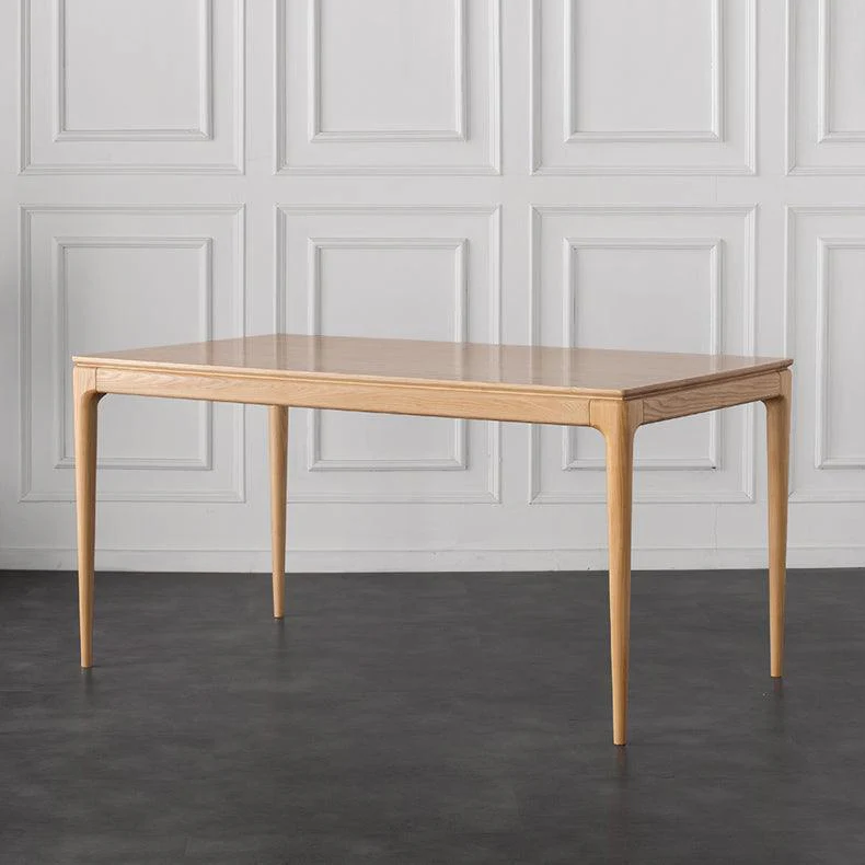 H Dining Table, Natural