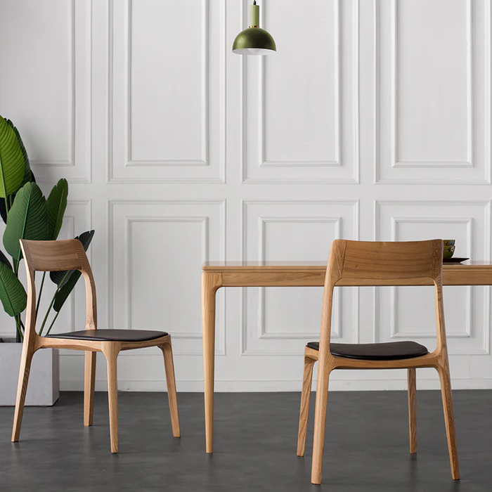 H Dining Table, Natural
