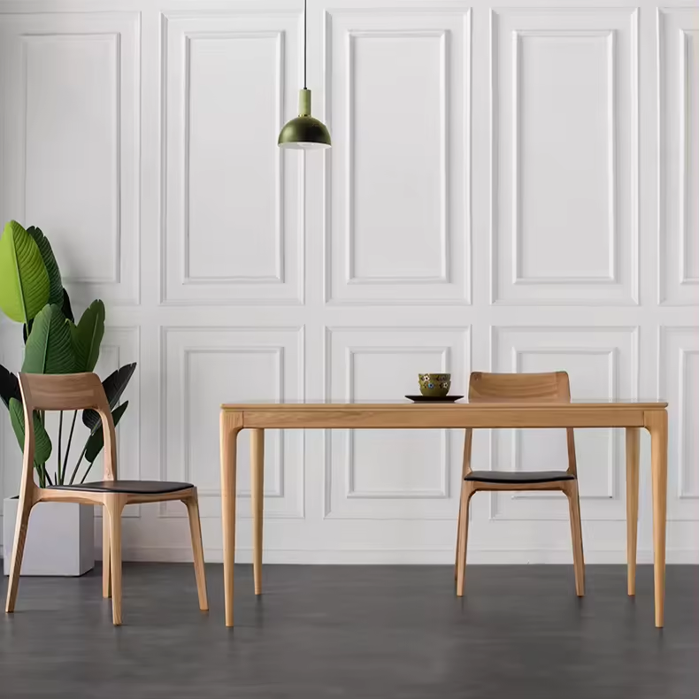 H Dining Table, Natural