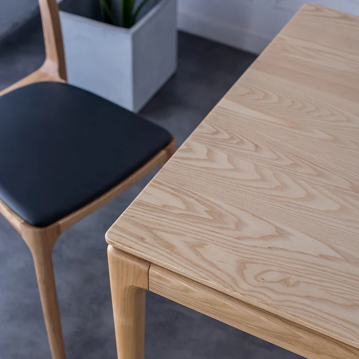 H Dining Table, Natural