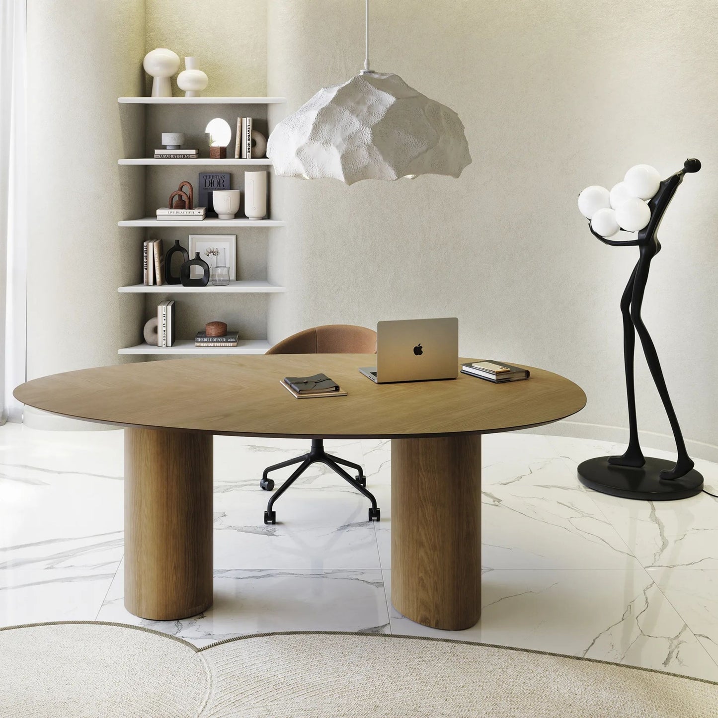 Osmose Dining Table, Walnut