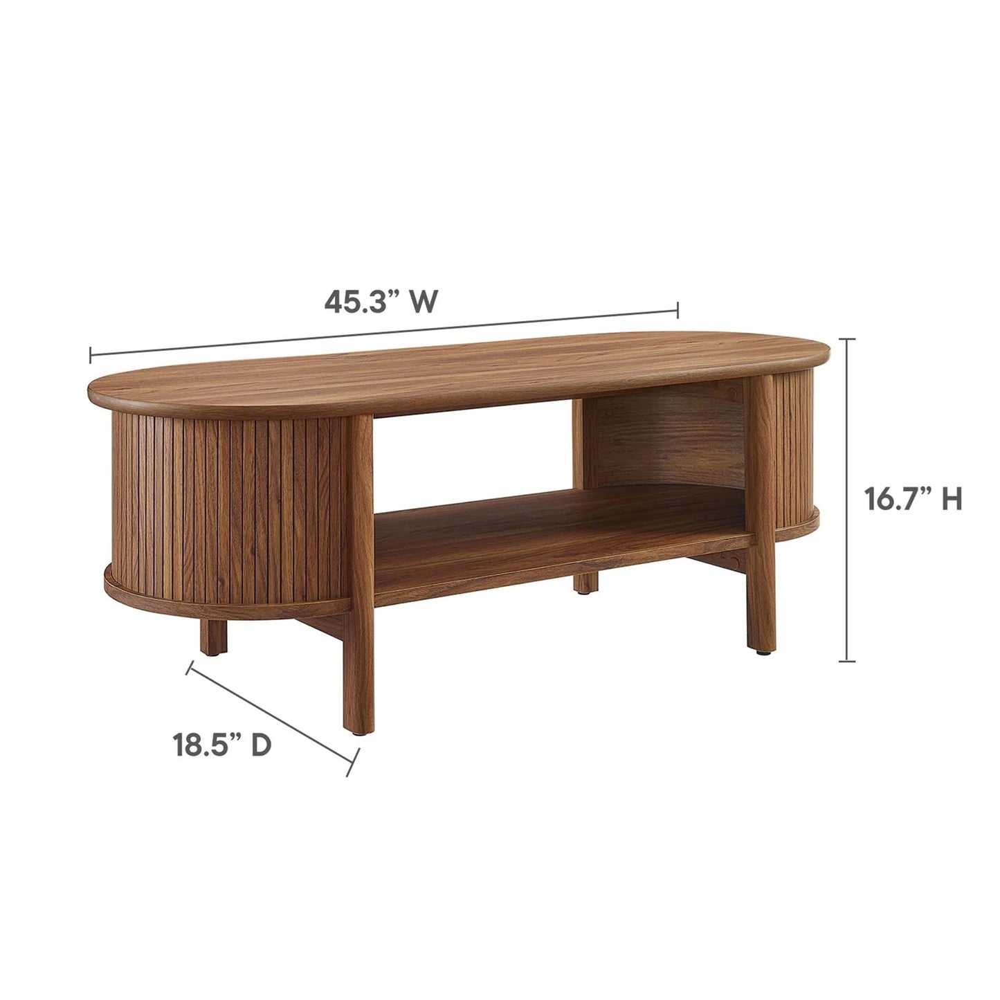 Gavin Coffee Table, Walnut