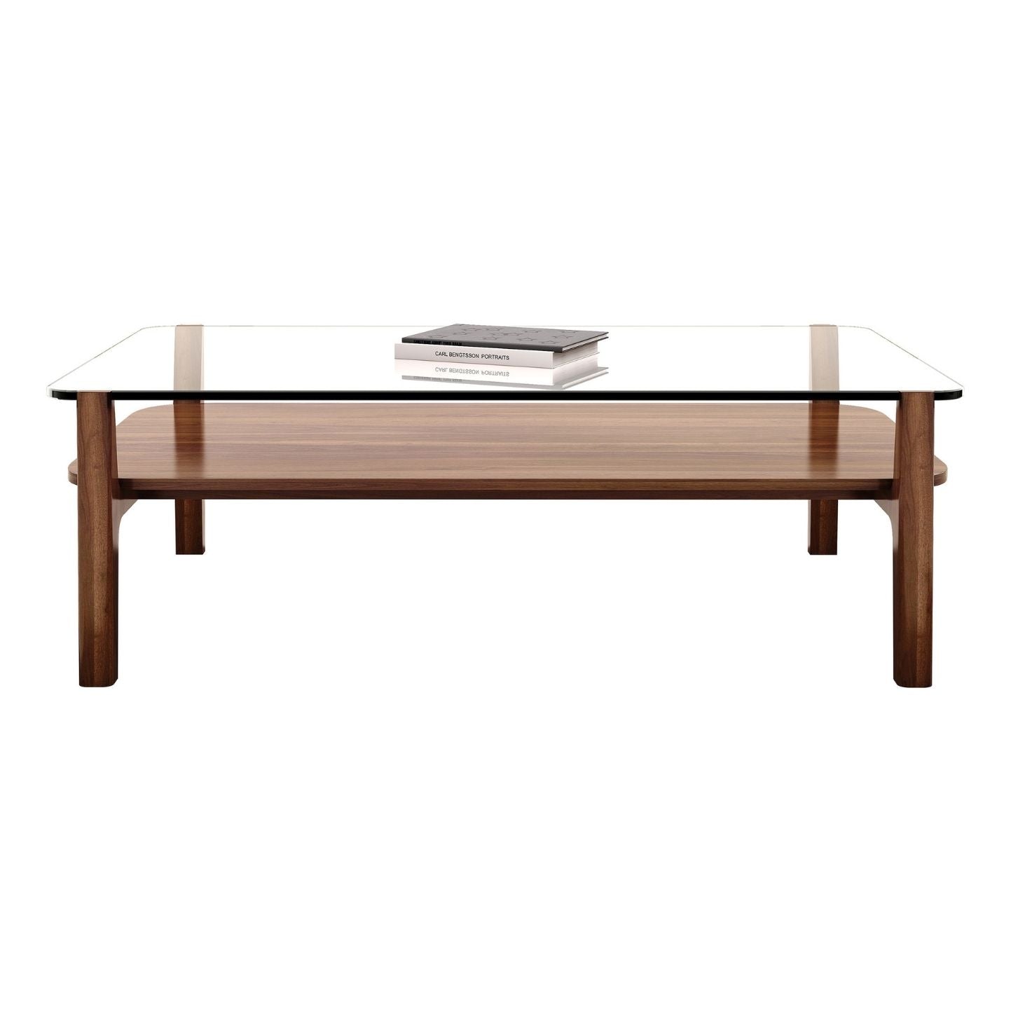 Soho Wood Coffee Table - Rectangle, Walnut