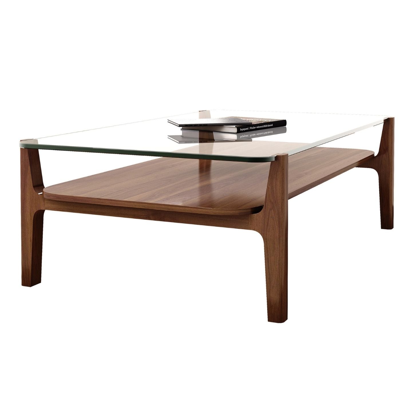 Soho Wood Coffee Table - Rectangle, Walnut