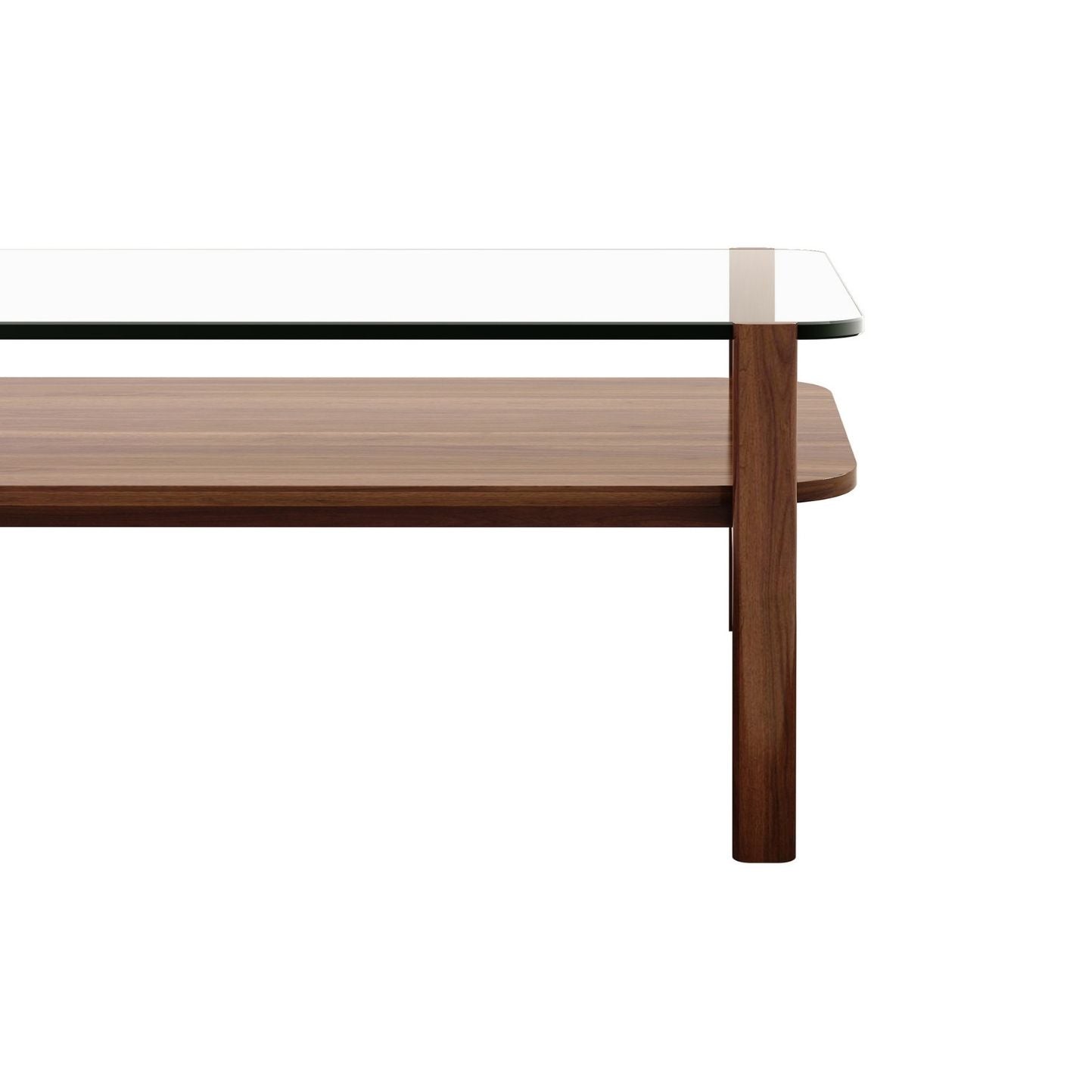 Soho Wood Coffee Table - Rectangle, Walnut