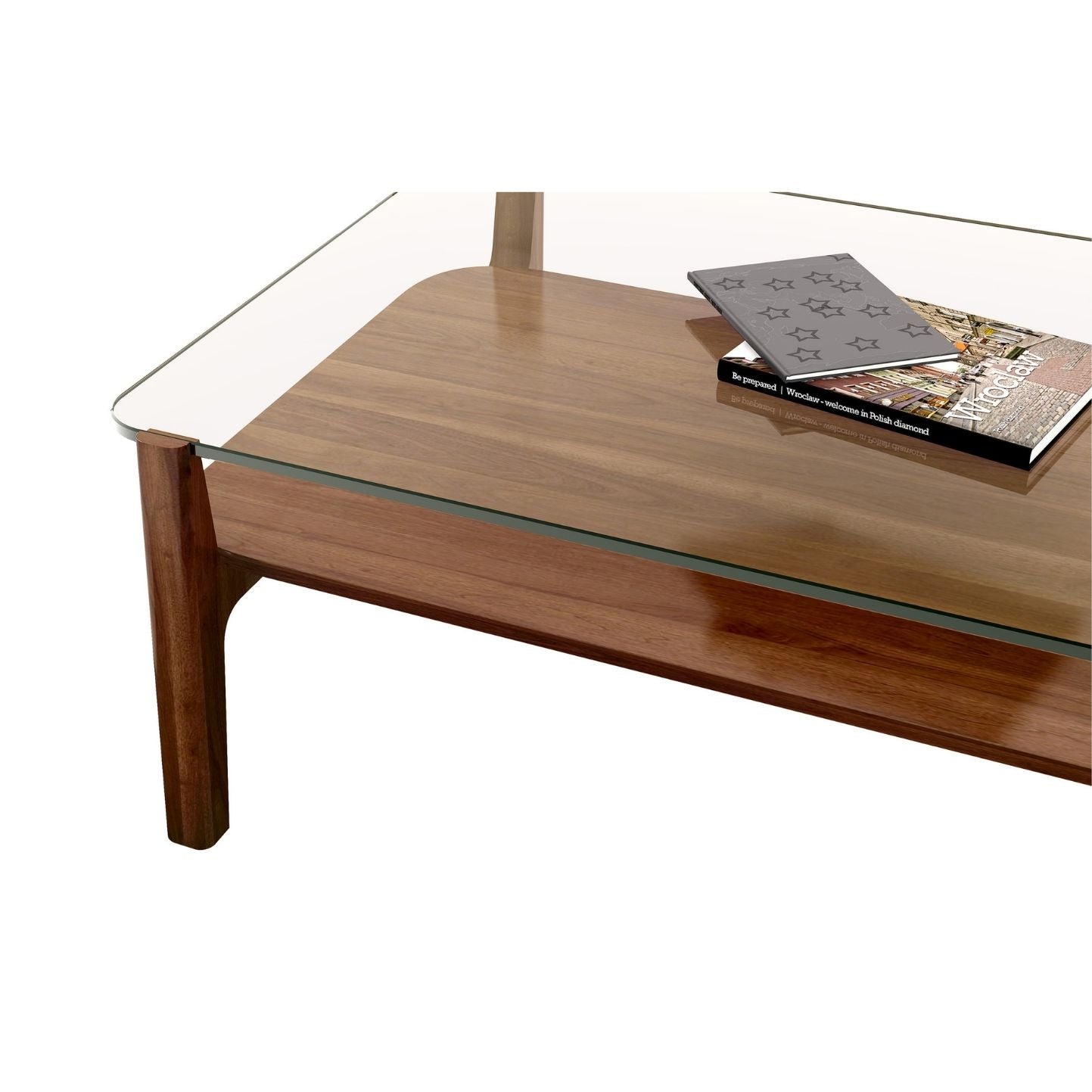 Soho Wood Coffee Table - Rectangle, Walnut