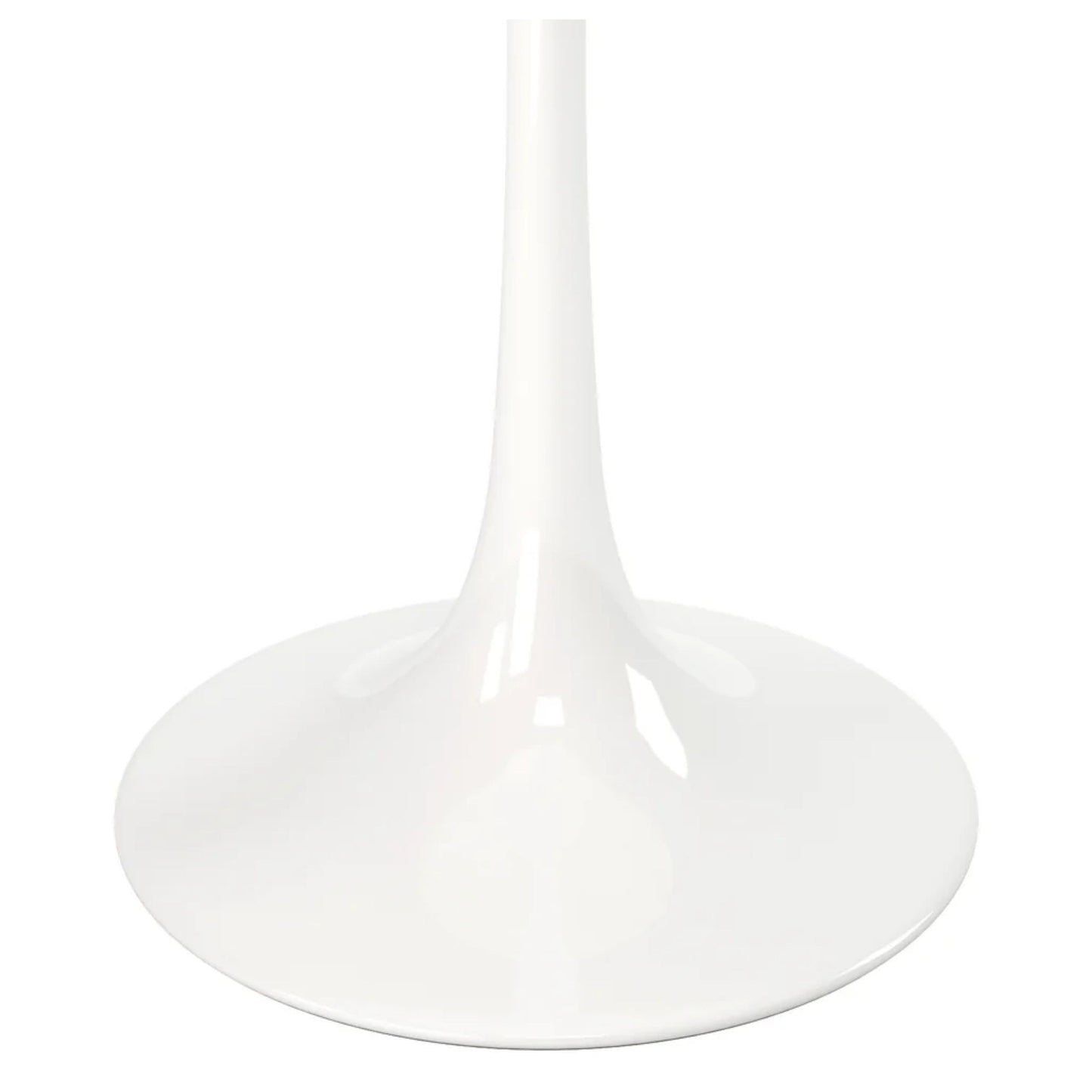 Tulip Marble Side Table - 20" Round, White