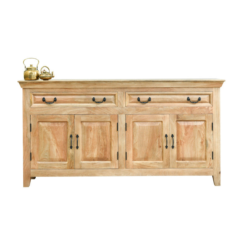 Asmine 69" Solid Wood Sideboard, Natural