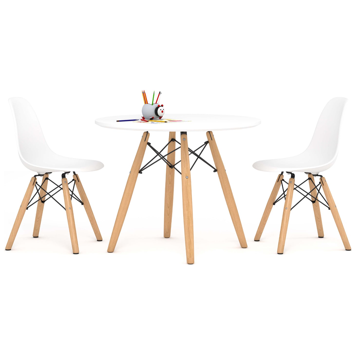 Eiffel Kids Table Set, 23" Round