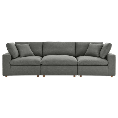 Haven 3 Seater Sectional Sofa, Gray