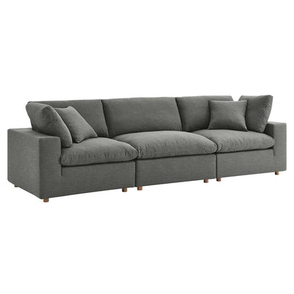 Haven 3 Seater Sectional Sofa, Gray
