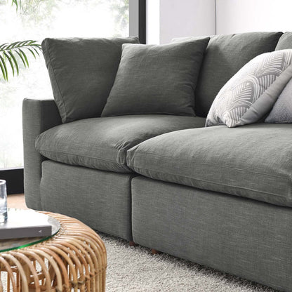 Haven 4 Seater Sectional Sofa, Gray