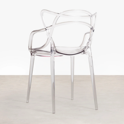 Masters Dining Chair, Clear