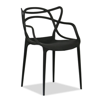 Masters Dining Chair, Black