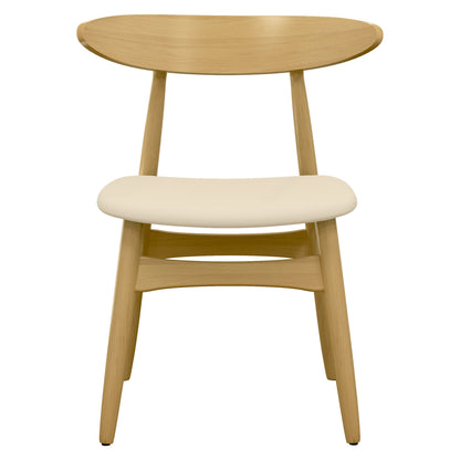 Lulu Fabric Dining Chair, Natural