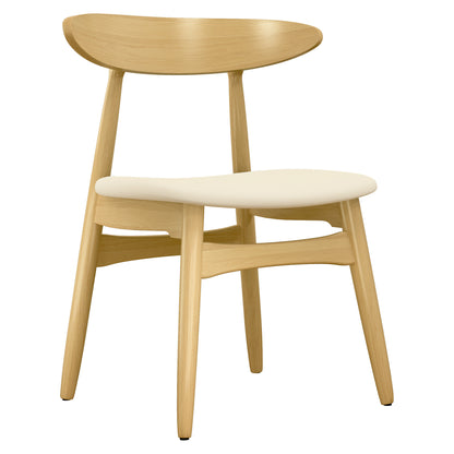 Lulu Fabric Dining Chair, Natural