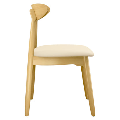 Lulu Fabric Dining Chair, Natural
